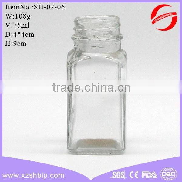 Factory Outlet Clear Glass Bottle For Medicine Packaging