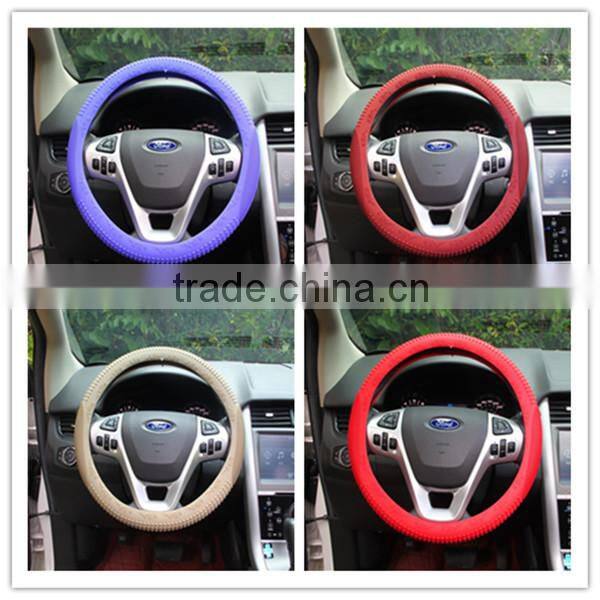 heat resistant purple silicone steering wheel cover