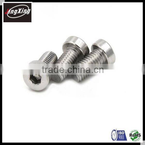 M3-M22 stainless steel DIN7984 Hexagon socket thin head cup screw