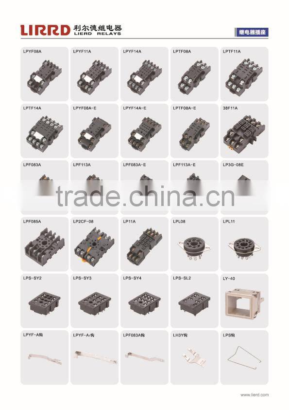 11pins 10A general purpose dc12v/dc24v/ac220v electrical relay LJQX-13F-3Z/HH63P/LY3 with LED