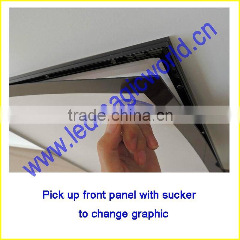 Super Thin Clothing Shops Advertising Magnetic LED Picture Frame
