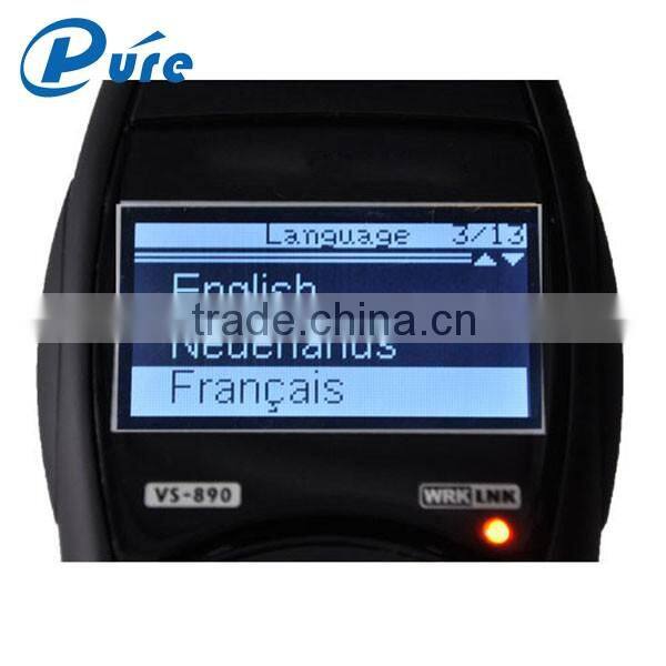 2016 NEW Version Vehicle Scanner OBD2 Code Reader Vgate Maxiscan VS890 with Multi-Language