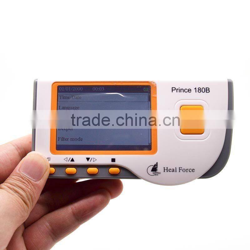 Easy operation Handheld ECG EKG Monitor Electrocardiogram LCD Prince 180B -Maggie