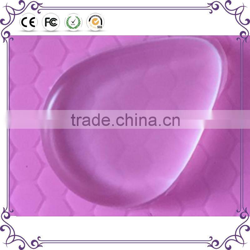 Colorful tear drop silicone sponge water drop silisponge makeup puff