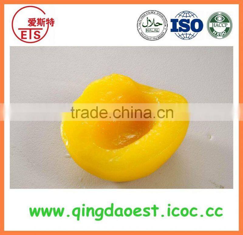 Fresh Canned Yellow Peach Halves In Light Syrup from china