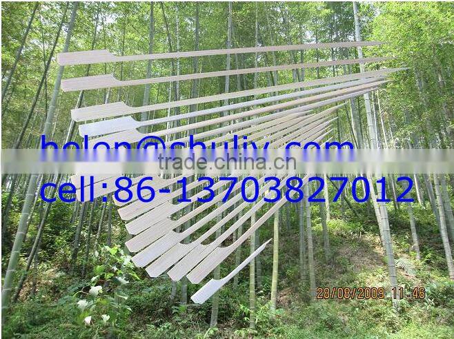 Food skewer with picture making machine/ paddle skewer production line/ flag skewer production line