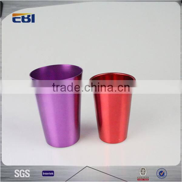 Engraved aluminum 6oz beer mug