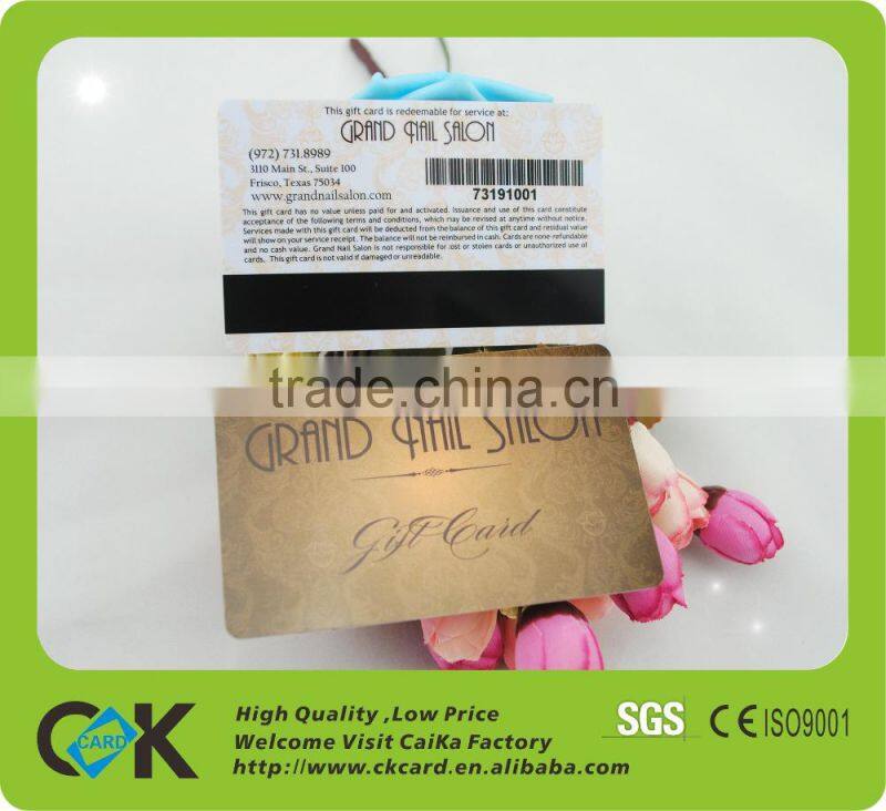 SGS certification! CR80 full color pringting transparent card with QR code