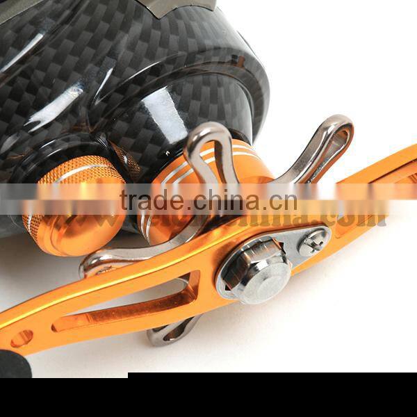 Magnetic brake system, Titanium coated line guide baitcasting reel