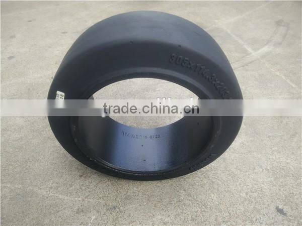 Solid tyre making machine vulcanizing press-on tire 12x4.5x8