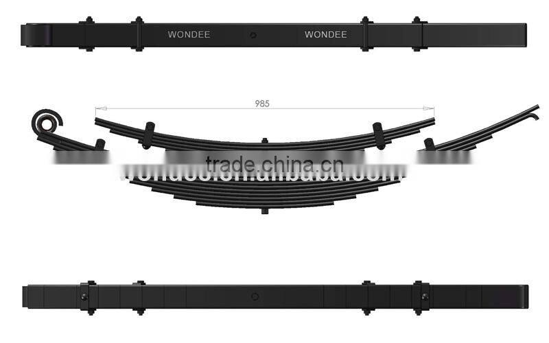 Mongolia Truck 18 Pieces KIA Auto Parts Leaf Spring