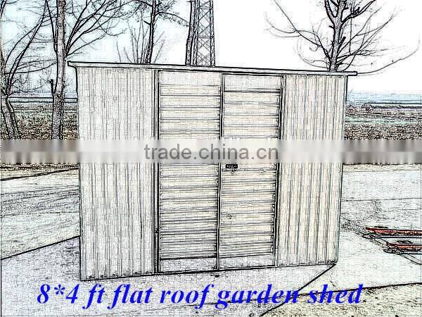 prefabricated steel garden room/garden shed