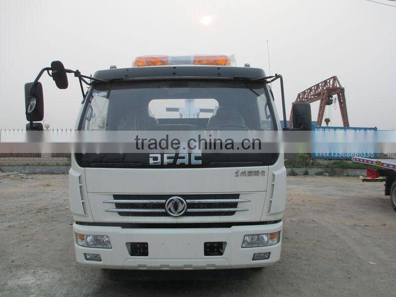 Dongfeng 4*2 road wrecker truck for sale