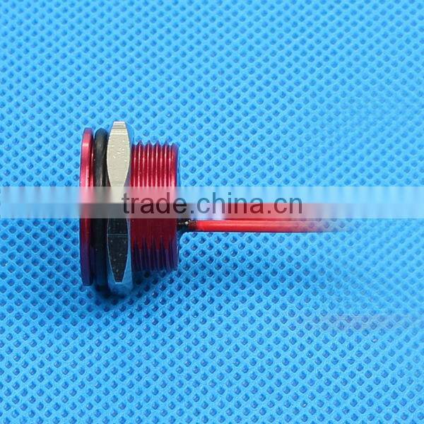Daier 16mm stainless steel waterproof piezo switch