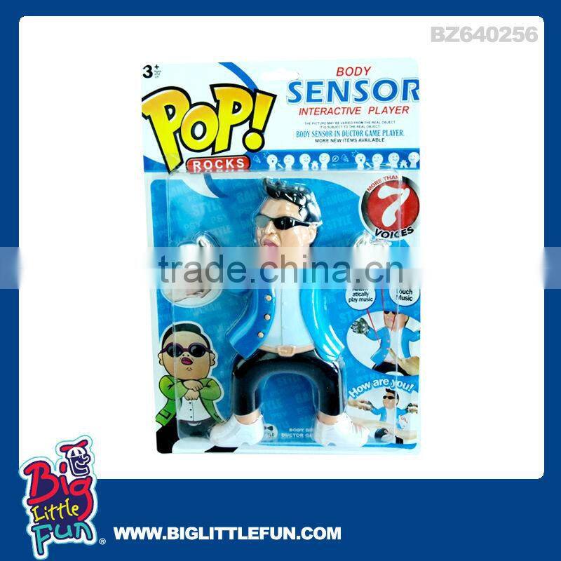 Gangnam Style induction human body sensor toy