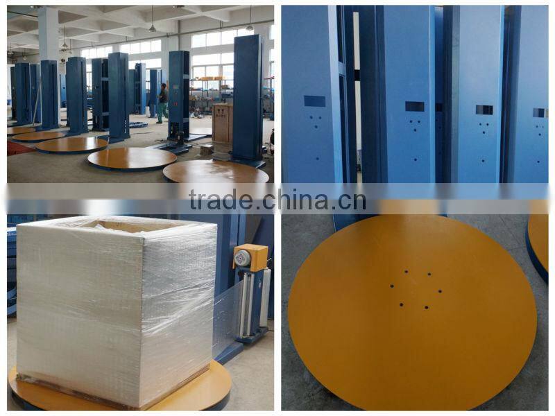 Easy operate pallet wrapping machine