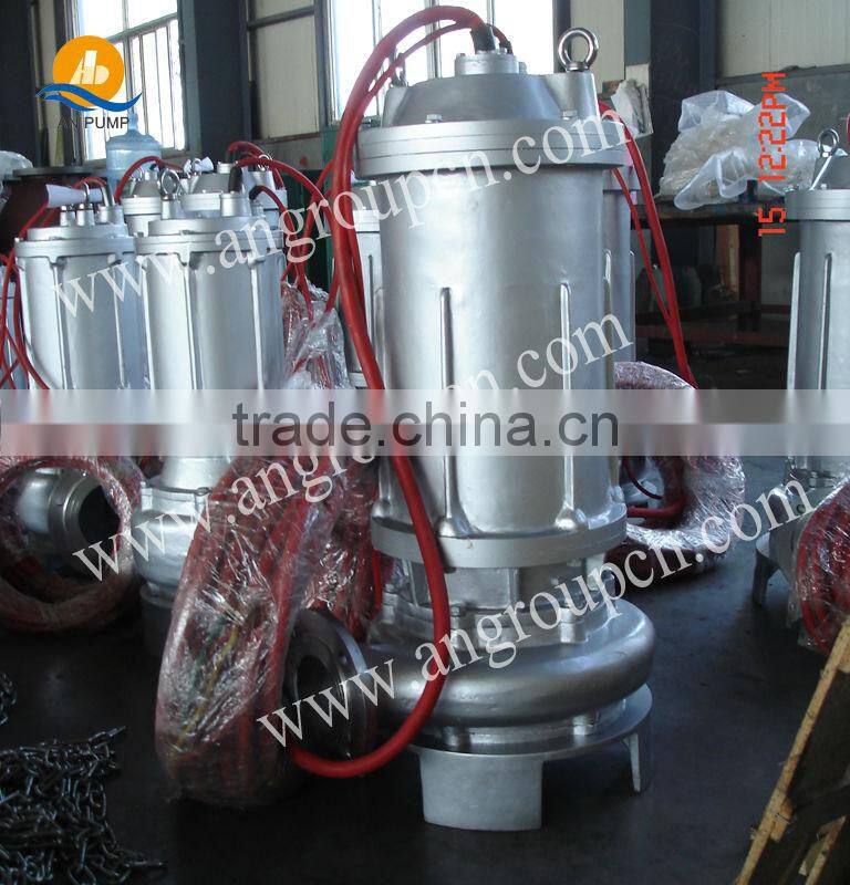Canal and River Irrigation Submersible Slurry Sewage Water pump