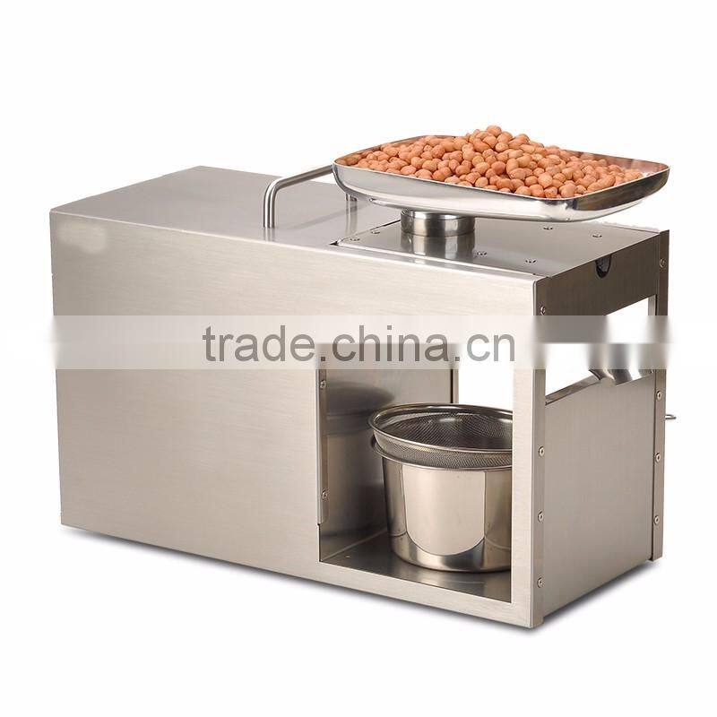 household oil press/small cold press oil expeller machine