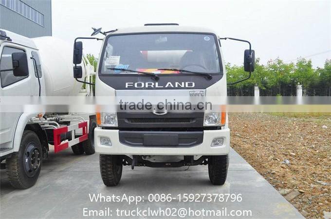 5m3 Small Concrete Mixer FOTON Concrete Mixer Truck