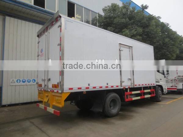 190hp New Design DONGFENG 4*2 Refrigerated cargo truck 15 ton