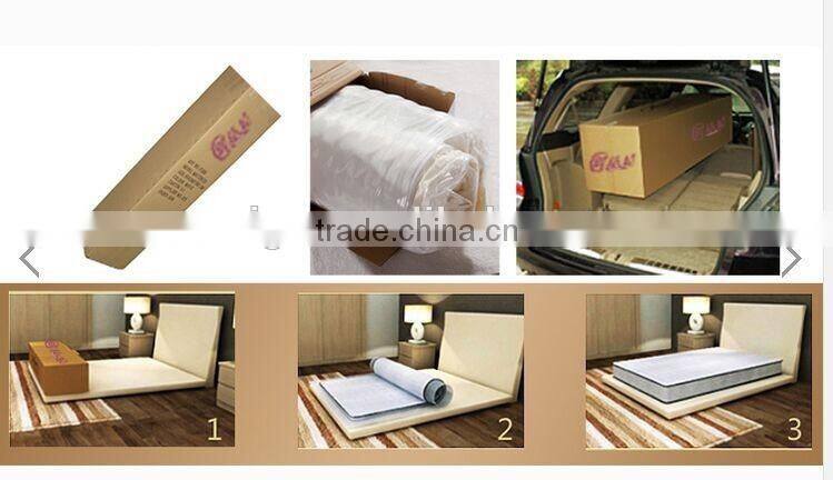 China manufacture printed paper pull rod box for packing mattress