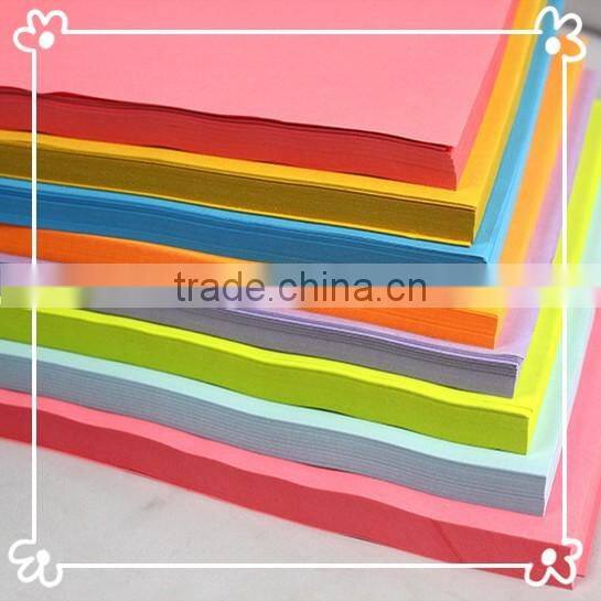 Factory!! 80gsm A4 Color Copy Paper/printing copy paper/a4 colour copy paper