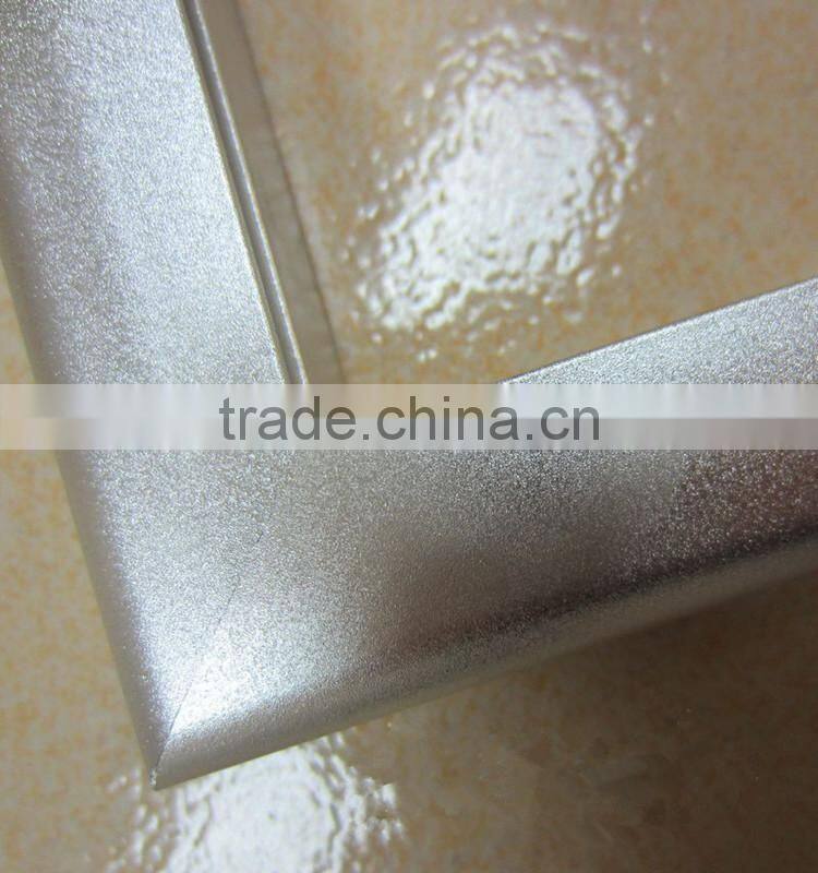 Color Anodized printed sandblasting aluminum picture frame