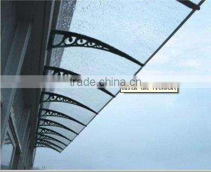 HQ polycarbonate awning for gate1