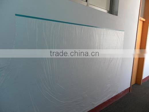 plastic HDPE pre-taped masking film with UV duct tape