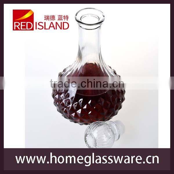 800ml clear glass bottle for whiskey or glass spirit bottles or empty glass liquor bottles