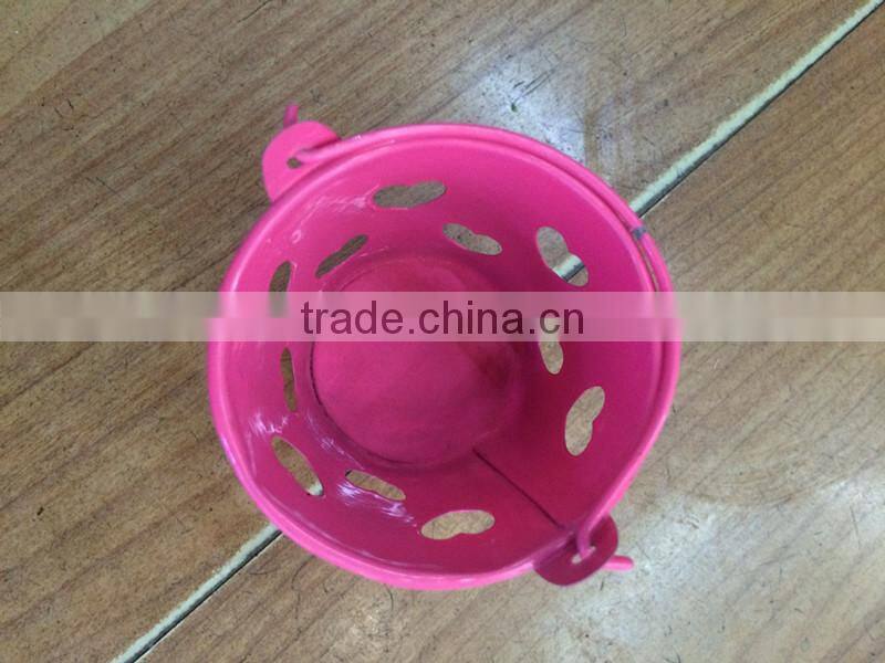 wholesale watering can design home decoration table unique metal types of flower vase