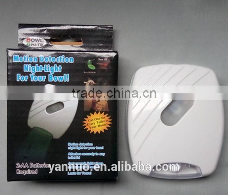 LED Toilet Bowl Night Light Body sensor