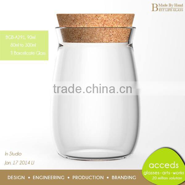 Unique New Innovations Custom Decorative Glass Food Jar