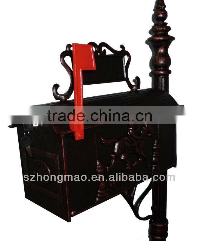 Aluminum Mailbox Stand