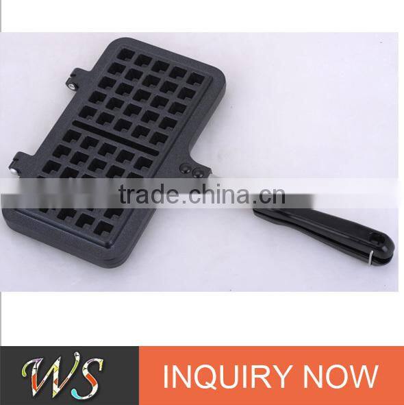 Kitchen Craft Non Stick Waffle Maker Stove Griddle Iron