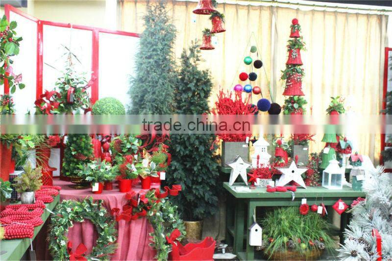 mini / huge artificial christmas pine tree / ring / flower for home / hotel / office (new christmas combination of Este-008 )