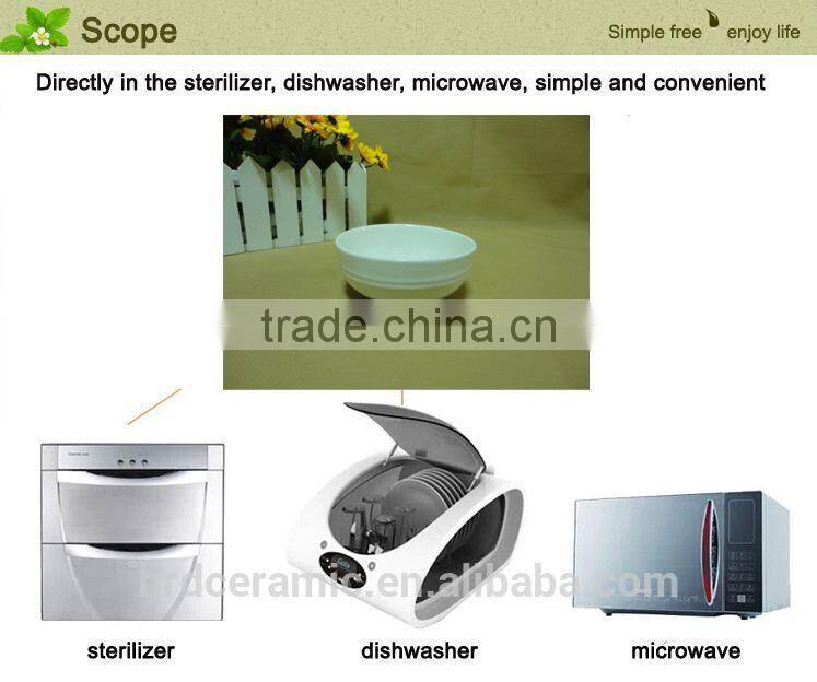 2014 Alibaba supplier wholesale baby ceramic bowl for soup