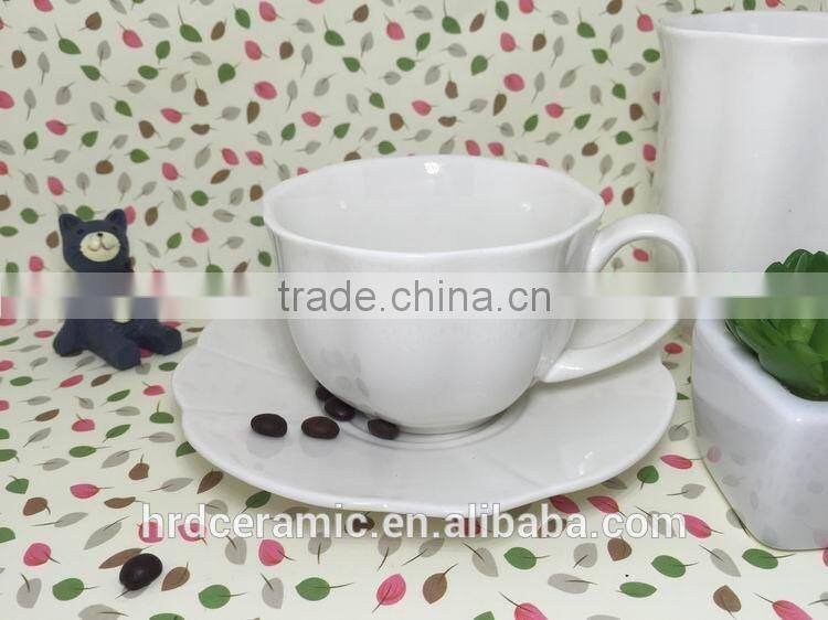 Stocked coffee mug with dish