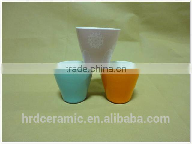 2015 New Advertising promotion white ceramic cup
