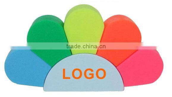 Flower Shaped Custom Promotional Highlighter Pen with Customized Logo