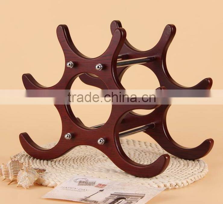 High Quality cheap kitchen furniture Custom Bamboo wine rack Wholesale red wine rack