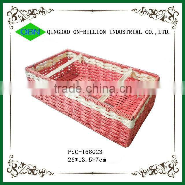 Colorful decorative handmade tissue box cover