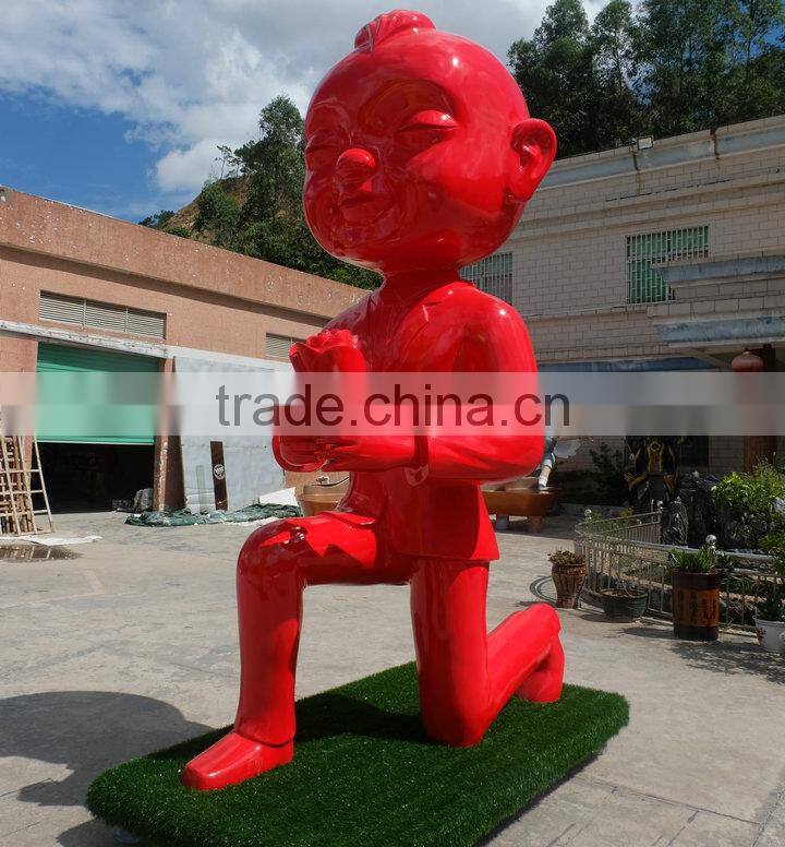 Tall 8m fiberglass display sculpture