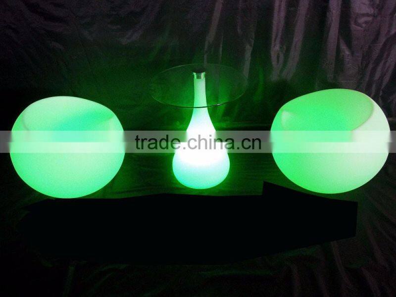 LED modern led cube lighted led cube chair outdoor seating cube color changing led cube / led light