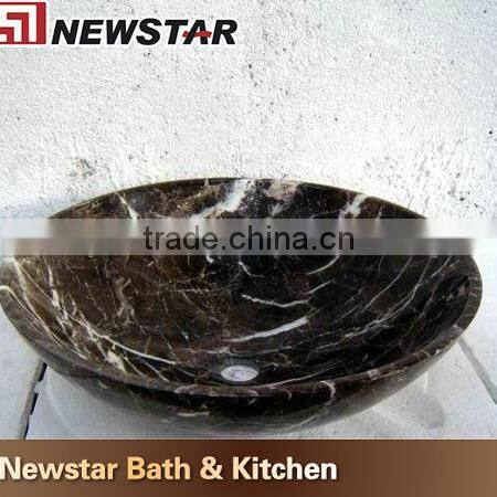 different color nature marble stone bathroom sink