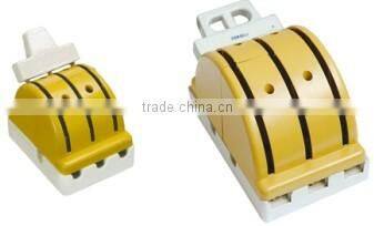 2P 30AD double pole double throw ceramic rocker knife switch