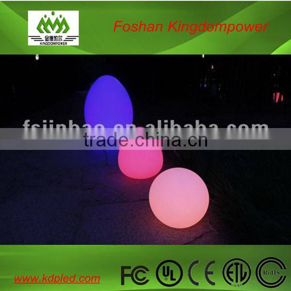16 colors waterproof gift egg light