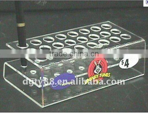 thermoforming vacuum thick film blister plastic pen holder with cave