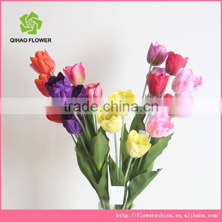 Artificial Tulip Flowers for decoration Foshan Manufacturer