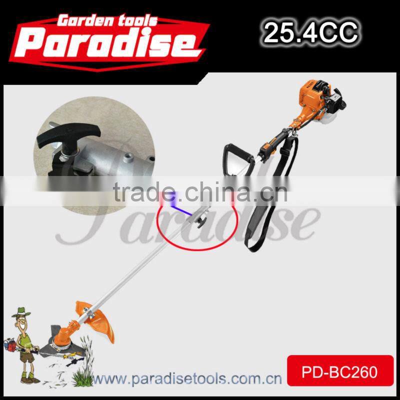 PD-BC270 Metal Blade Grass Trimmer 25.4CC Grass Cutter CE Approved